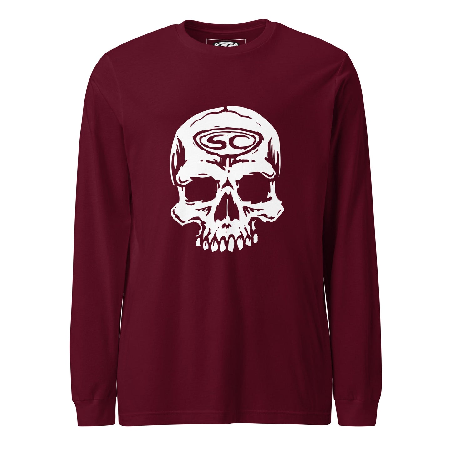 SC Skull Womens Long Sleeve Tee