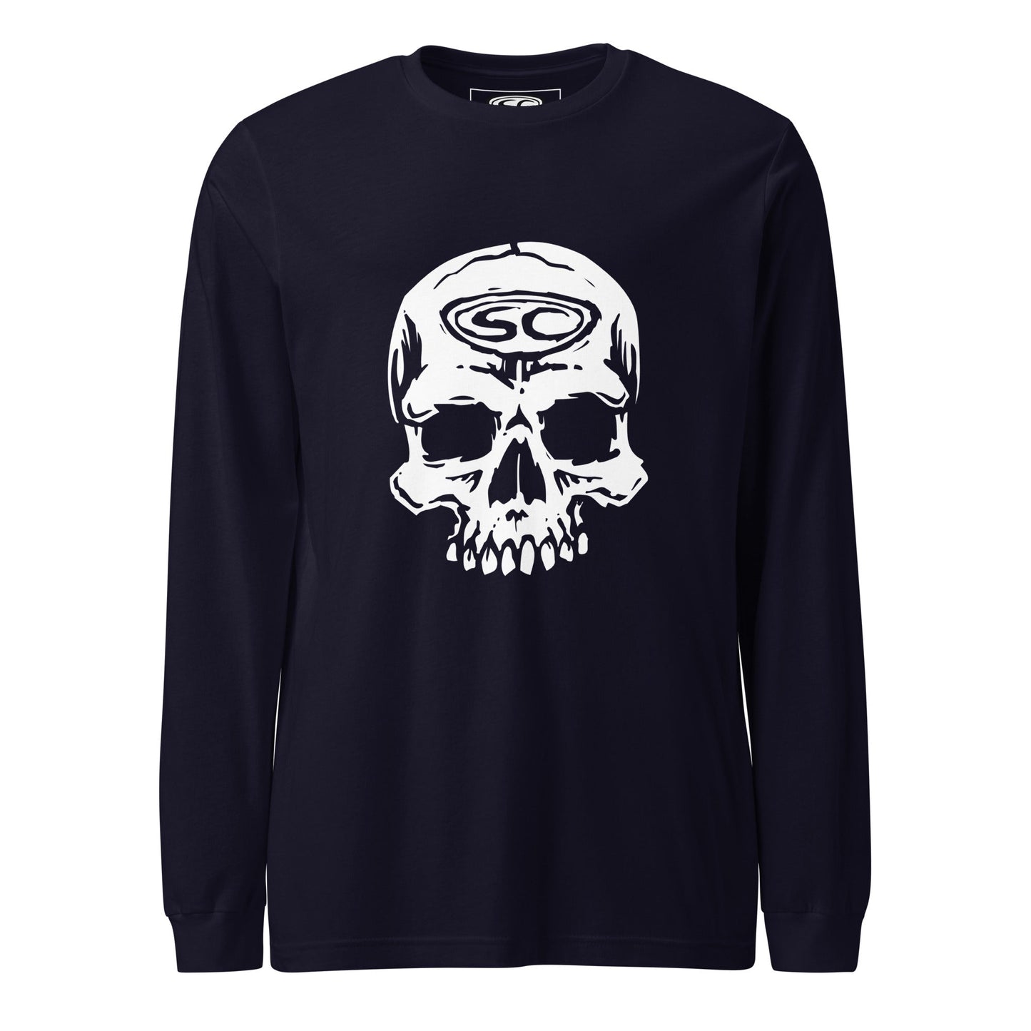 SC Skull Womens Long Sleeve Tee