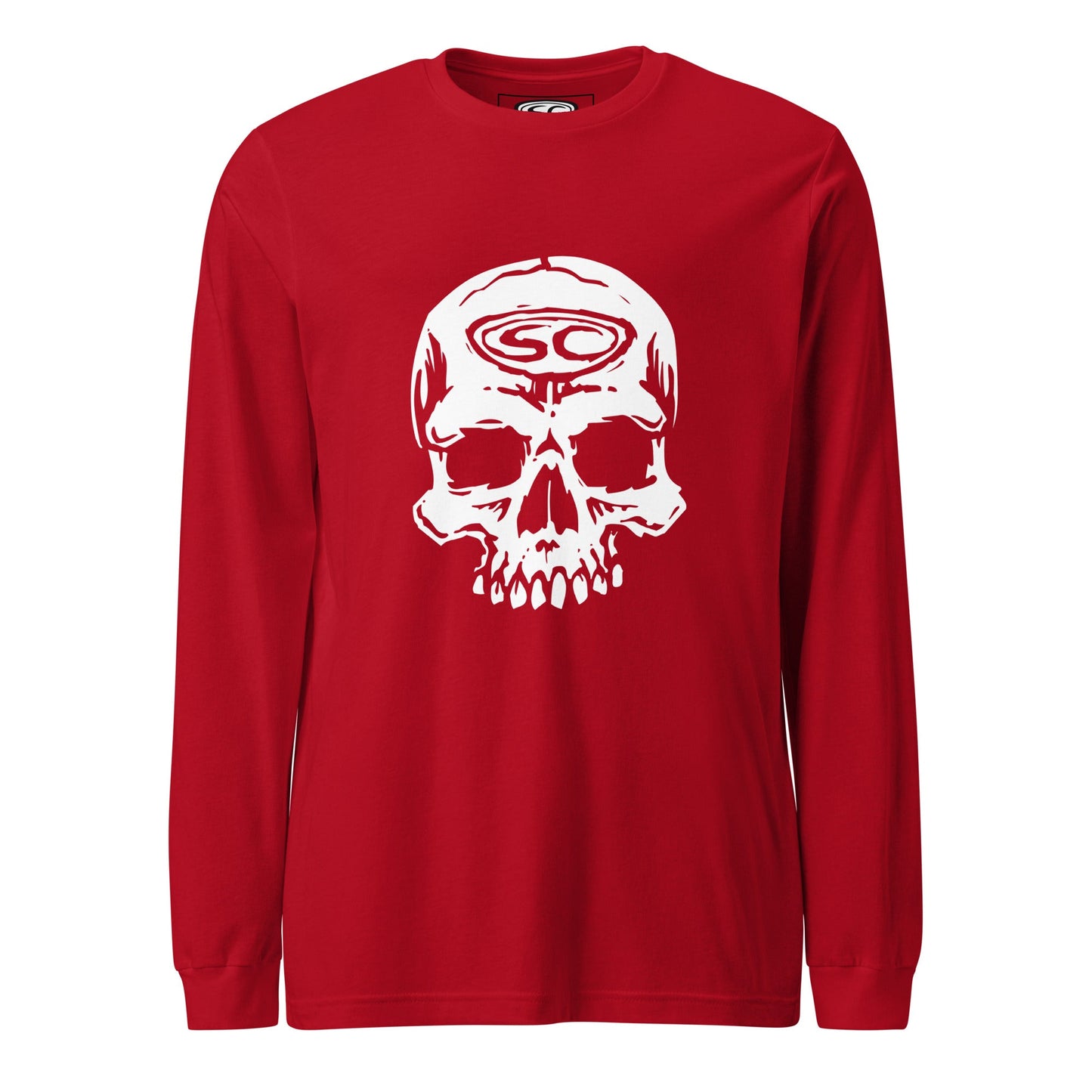 SC Skull Womens Long Sleeve Tee