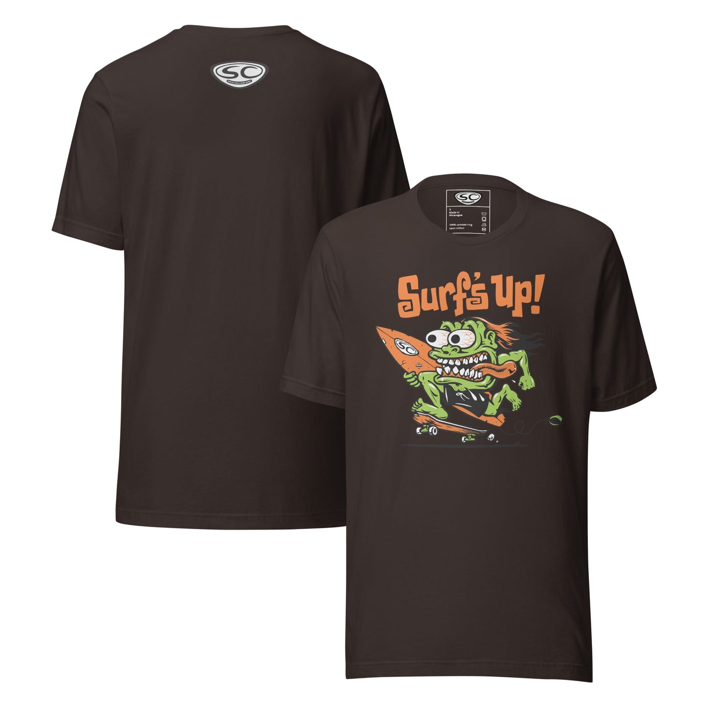 Santa Cruz Surf Shop Surf's Up Monster Tshirt