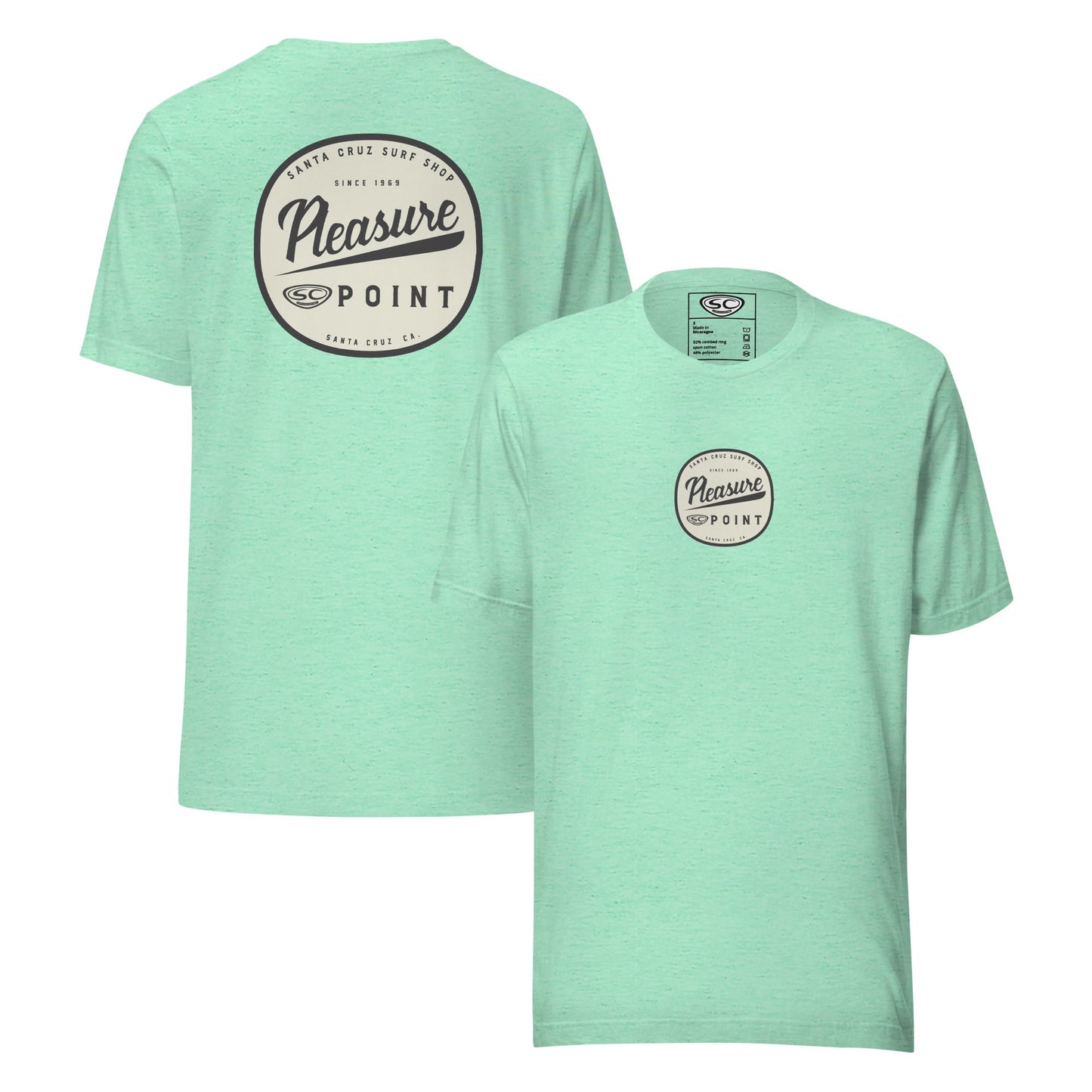 Santa Cruz Surf Shop Pleasure Point since '69 Unisex Classic TShirt