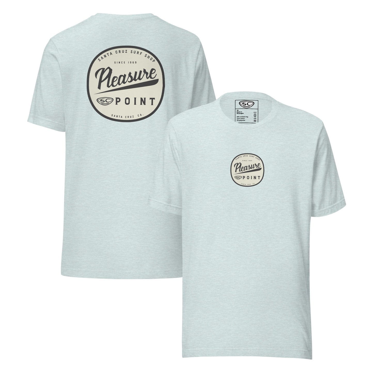 Santa Cruz Surf Shop Pleasure Point since '69 Unisex Classic TShirt