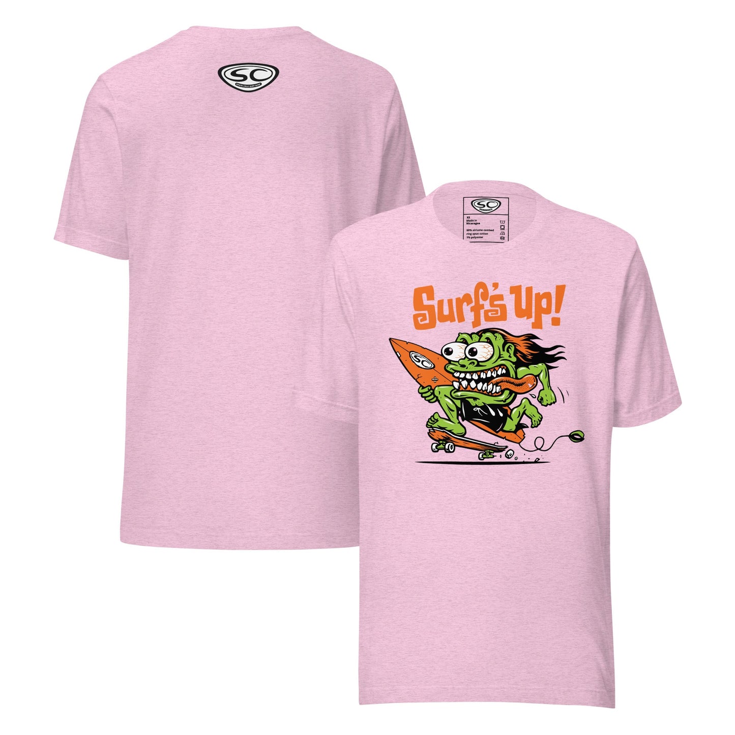 Santa Cruz Surf Shop Surf's Up Monster Tshirt