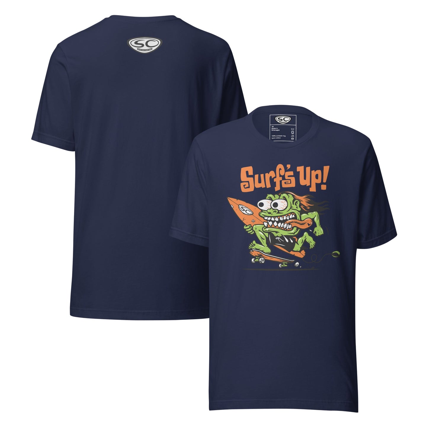 Santa Cruz Surf Shop Surf's Up Monster Tshirt