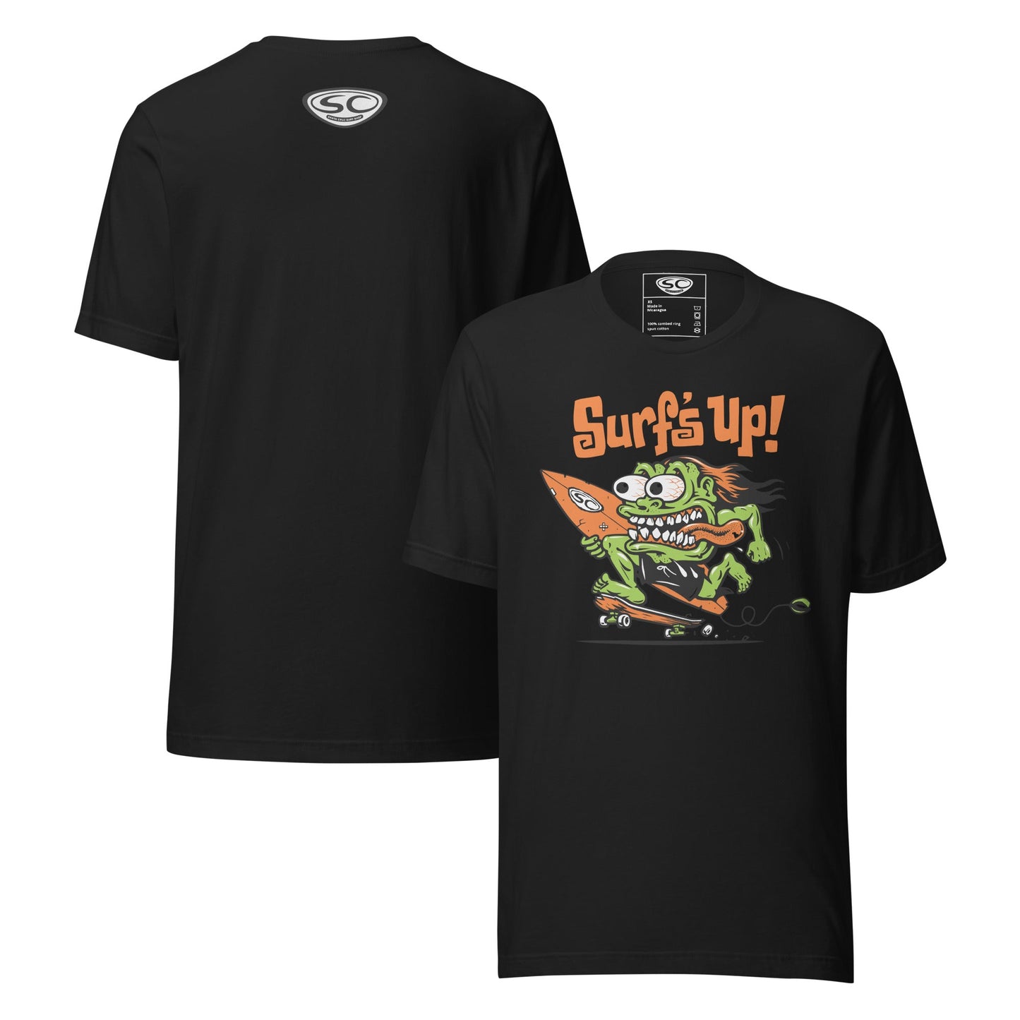 Santa Cruz Surf Shop Surf's Up Monster Tshirt