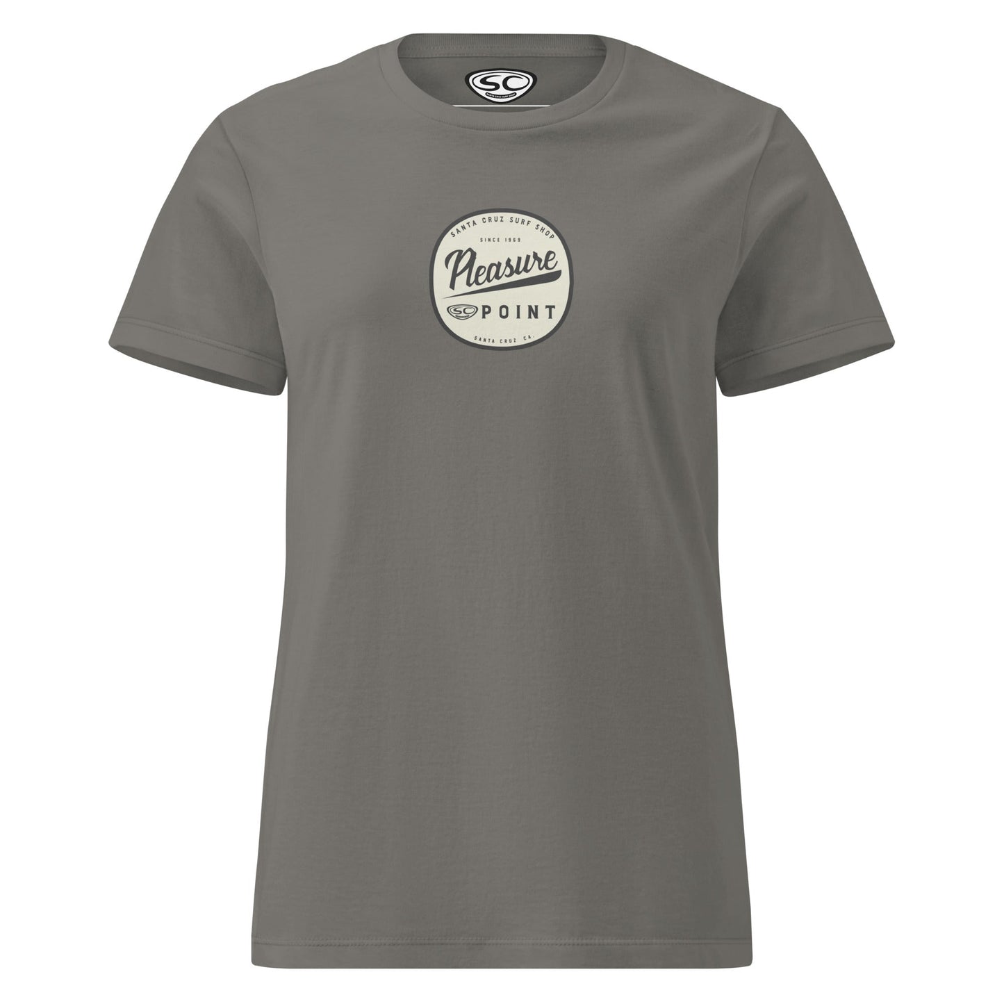 Pleasure Point Santa Cruz Women’s basic softstyle t-shirt