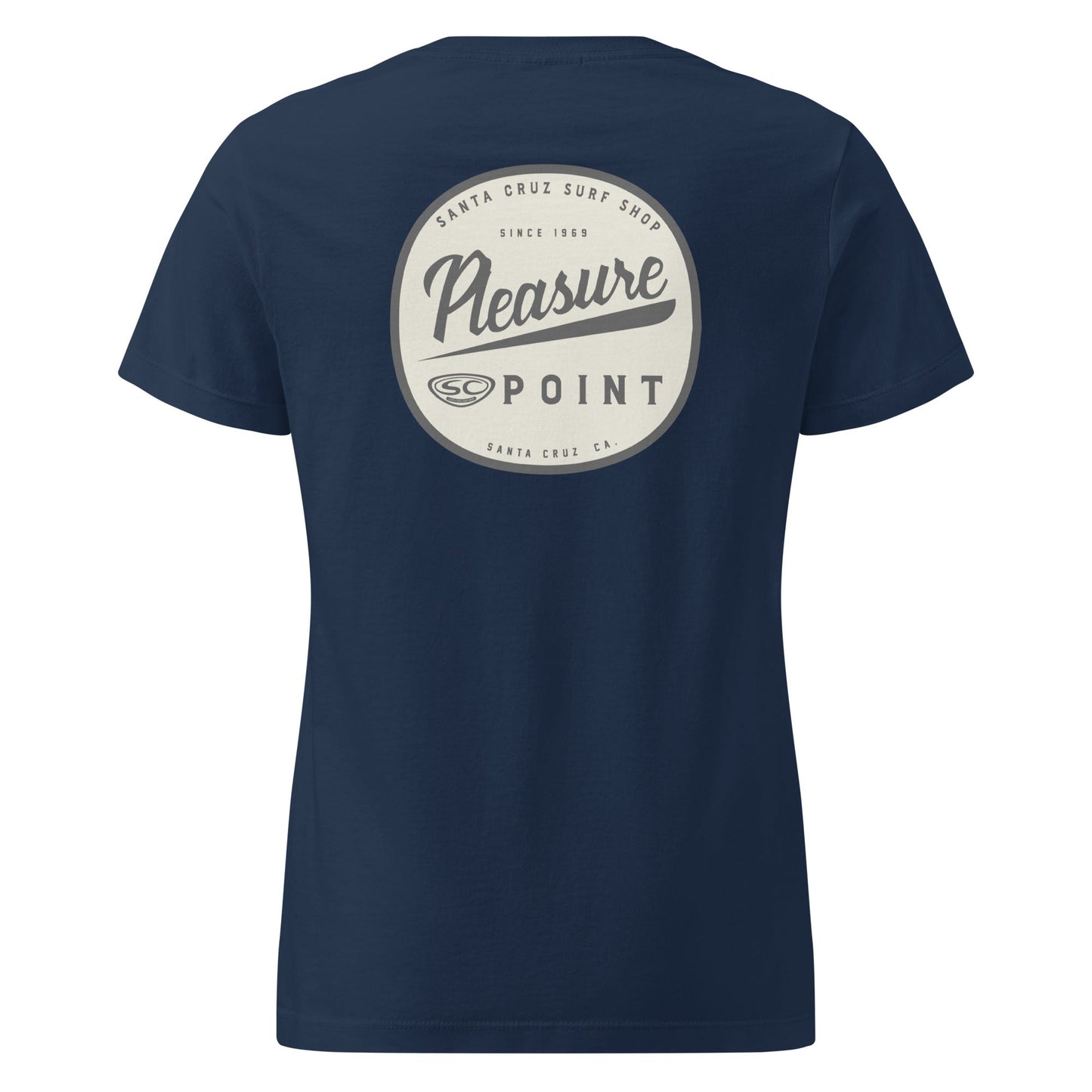 Pleasure Point Santa Cruz Women’s basic softstyle t-shirt