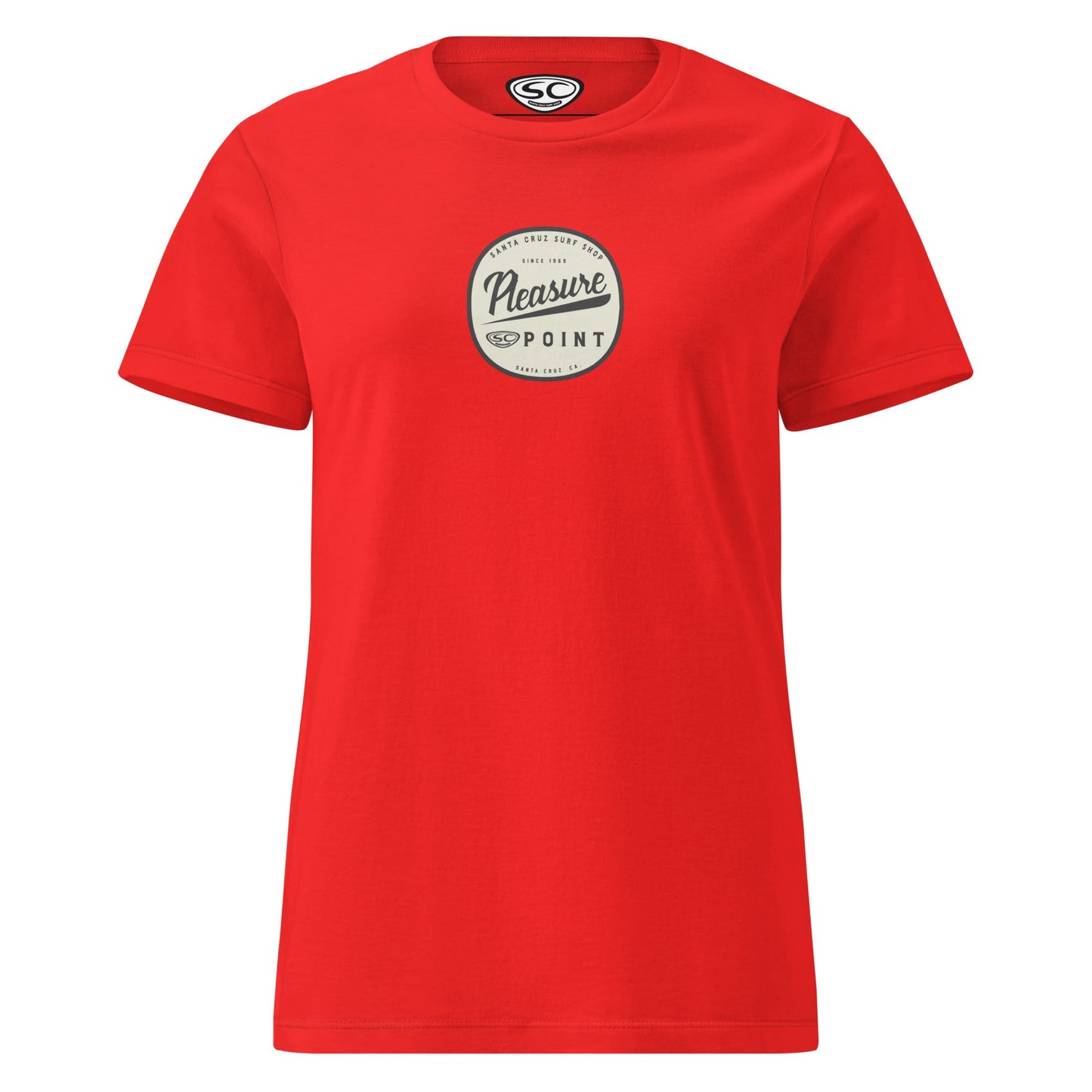 Pleasure Point Santa Cruz Women’s basic softstyle t-shirt