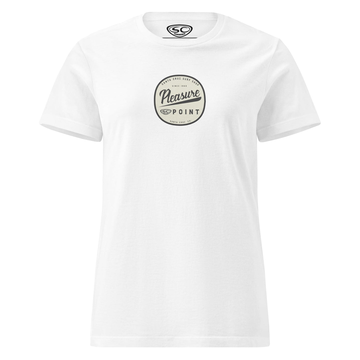 Pleasure Point Santa Cruz Women’s basic softstyle t-shirt
