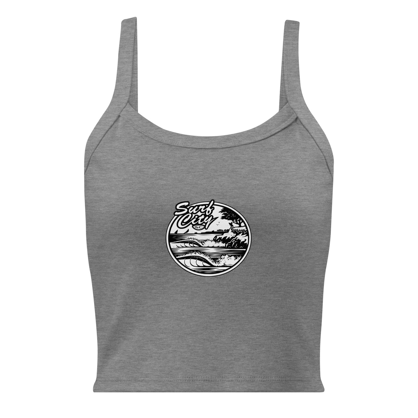 Santa Cruz Surf City Women’s micro-rib tank top