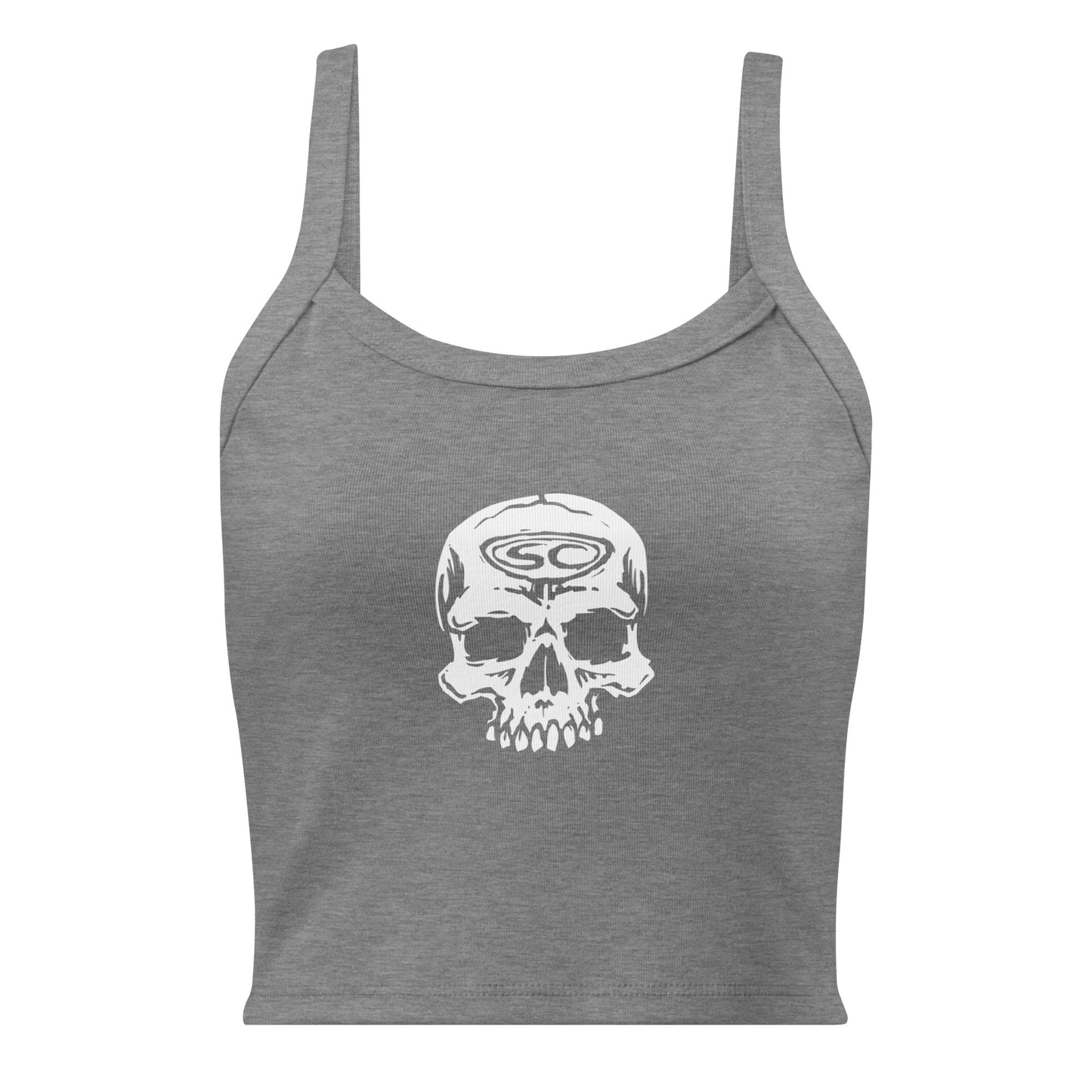 SC Skull Women’s micro-rib tank top