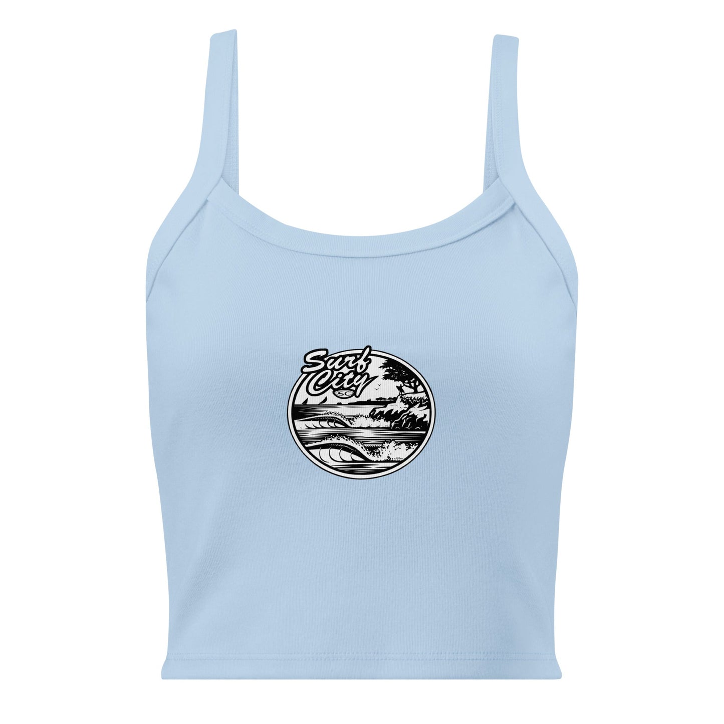 Santa Cruz Surf City Women’s micro-rib tank top