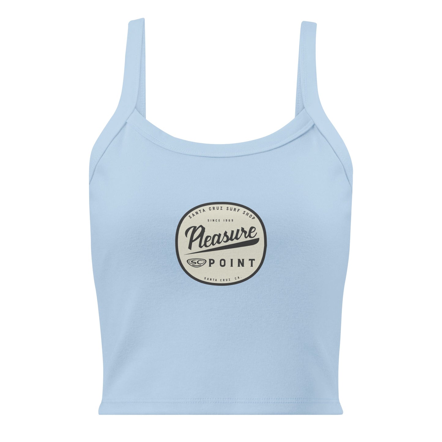 Pleasure Point Santa Cruz Women’s micro-rib tank top
