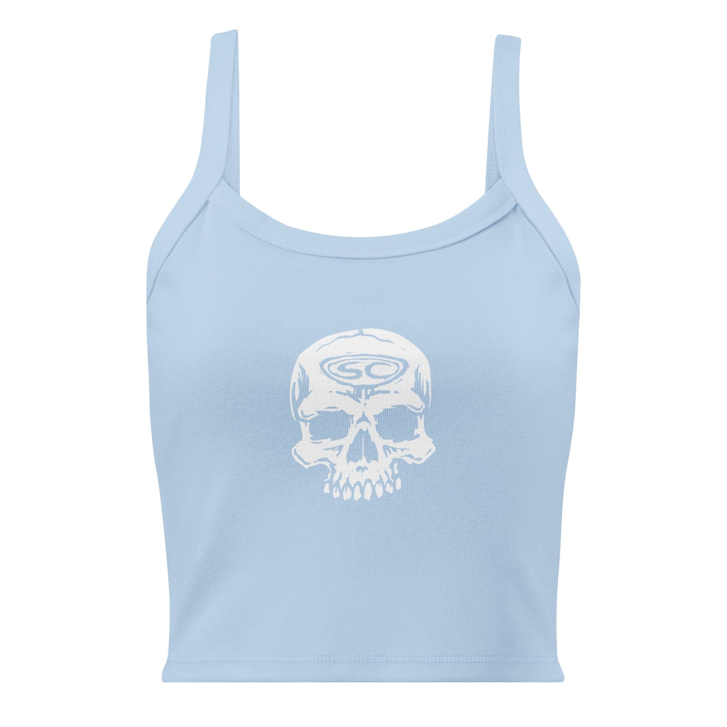 SC Skull Women’s micro-rib tank top